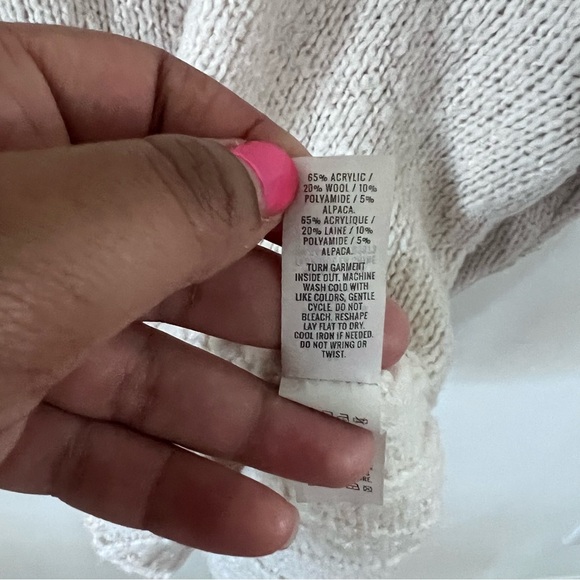 Aerie Wool/Alpaca Blend Oversized Slouchy Crewneck Sweater |Size Medium| - Picture 6 of 6